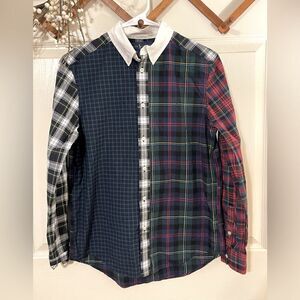 Polo Ralph Lauren Multicolor Classic Fit Plaid Button Up Shirt Boys L